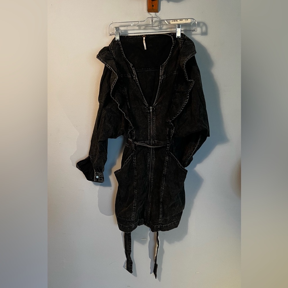 FP Movement by Free People Black Midi Dress